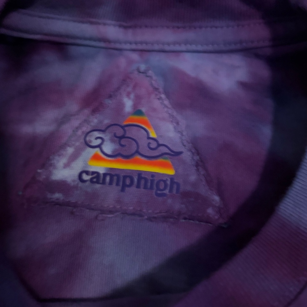 CAMP HIGH Sunny C Tie Dye SS Tee - SZ M - Picture 6 of 7